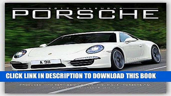 Ebook Porsche Calendar- Calendars 2016 - 2017 Wall Calendars - Car Calendar - Automobile Calendar