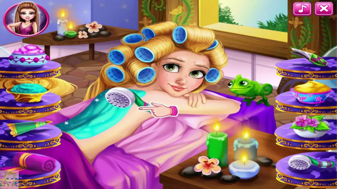 Rapunzel Spa Day - Disney Princess Games for Kids  #Kidsgames #Barbiegames