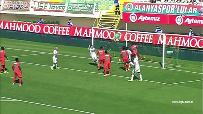 Alanyaspor vs Gaziantepspor 4-3 All Goals & Highlights 5-11-2016