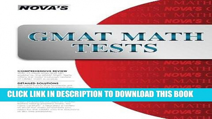 [Free Read] GMAT Math Tests: Thirteen Full-length GMAT Math Tests! Free Online