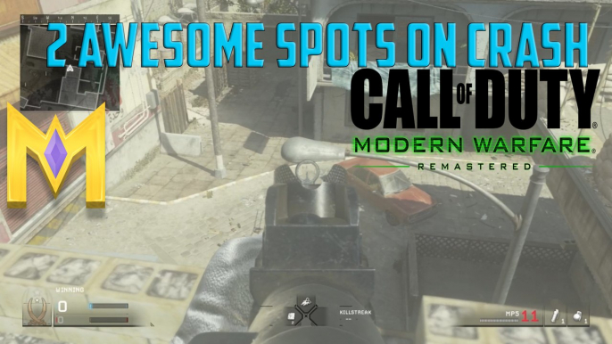 Call Of Duty: Modern Warfare Remastered - 2 AWESOME Spots On Crash - "COD MW Remastered Glitches"