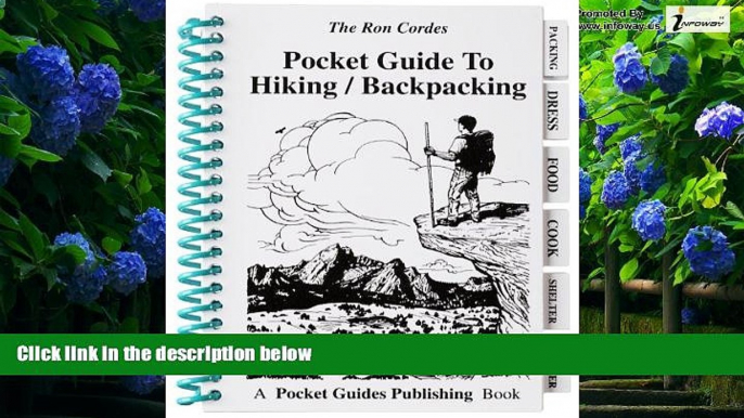 Books to Read  Pocket Guide to Hiking/Backpacking (PVC Pocket Guides)  Best Seller Books Most Wanted