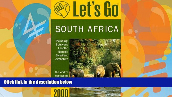 Big Deals  Let s Go 2000: South Africa: The World s Bestselling Budget Travel Series (Let s Go.