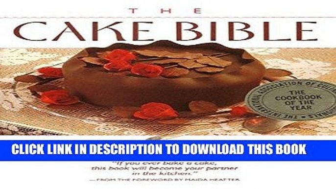 Best Seller The Cake Bible Free Read