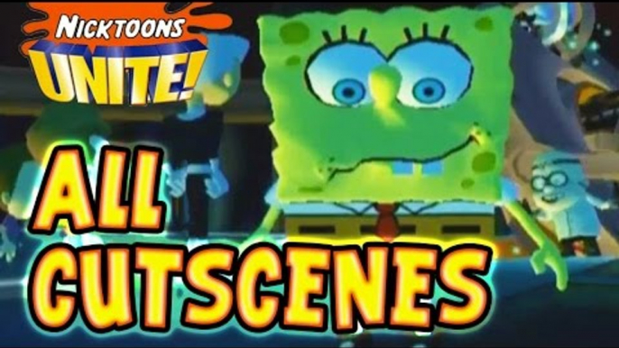 Nicktoons Unite All Cutscenes | Full Game Movie (PS2, Wii)