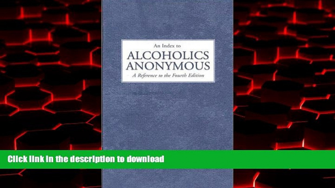 Best books  An Index to Alcoholics Anonymous