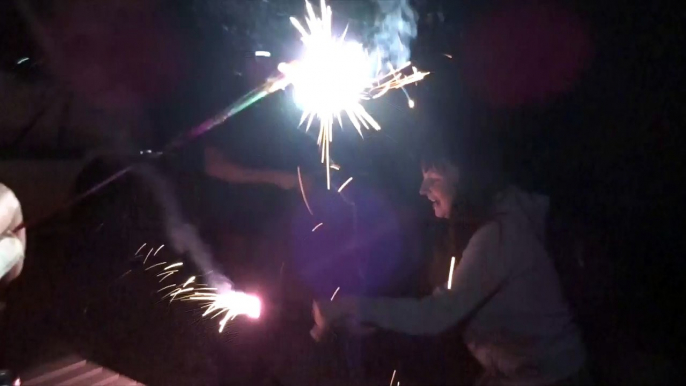 Superbowl & sparklers (2)