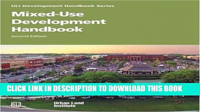 Best Seller Mixed-Use Development Handbook (Development Handbook series) Free Read