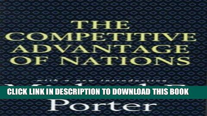 [READ] EBOOK Competitive Advantage of Nations BEST COLLECTION