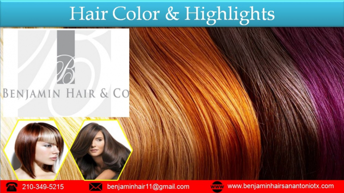 Hair Highlights & Hair Color Service - Benjamin Hair & Co.