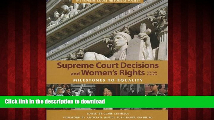 Buy book  Supreme Court Decisions and Womens Rights