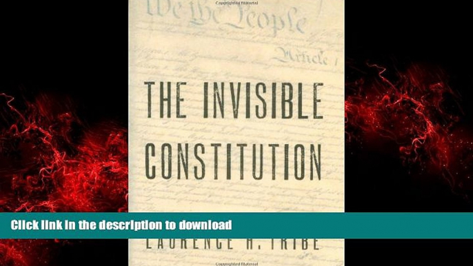 Best books  The Invisible Constitution (Inalienable Rights) online for ipad