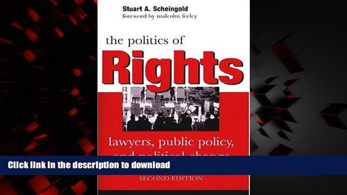 Buy books  The Politics of Rights: Lawyers, Public Policy, and Political Change online for ipad