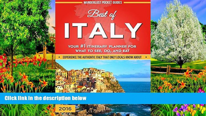 Big Deals  Italy Travel Guide: Best of Italy - Your #1 Source for What to See, Do, and Eat in