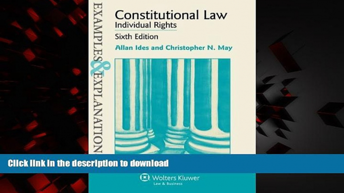 Read books  Examples   Explanations: Constitutional Law: Individual Rights, Sixth Edition online