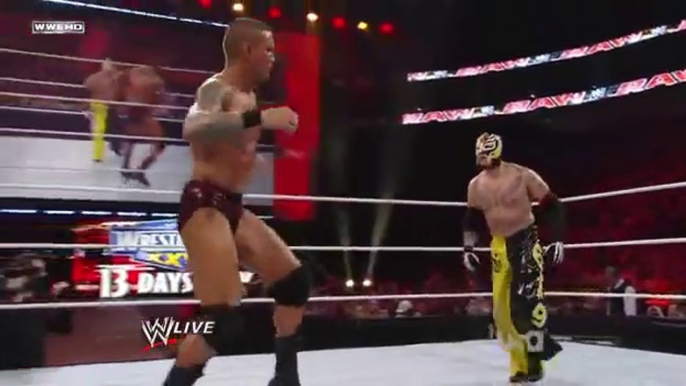 WWE RAW Randy Orton vs Rey Mysterio