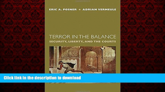 Read book  Terror in the Balance: Security, Liberty, and the Courts