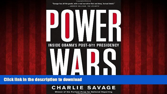 Best book  Power Wars: Inside Obama s Post-9/11 Presidency