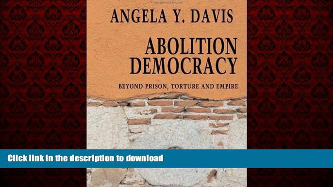 liberty books  Abolition Democracy: Beyond Empire, Prisons, and Torture (Open Media Series) online