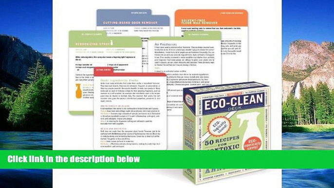 Ebook deals  Eco-Clean Deck: 50 Recipes for Non-Toxic Household Cleaners  Most Wanted