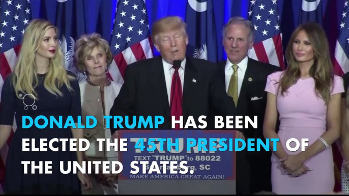 BREAKING: Donald Trump is elected president of the United States
