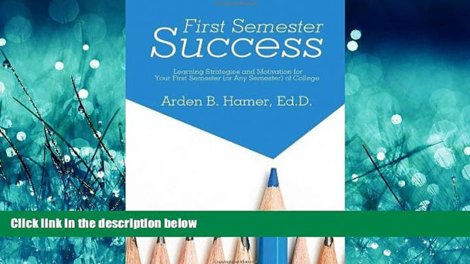 READ book  First Semester Success  FREE BOOOK ONLINE