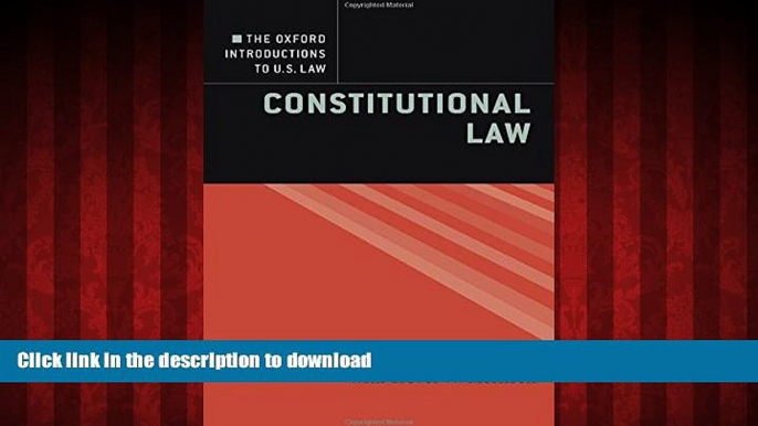 liberty book  The Oxford Introductions to U.S. Law: Constitutional Law online for ipad