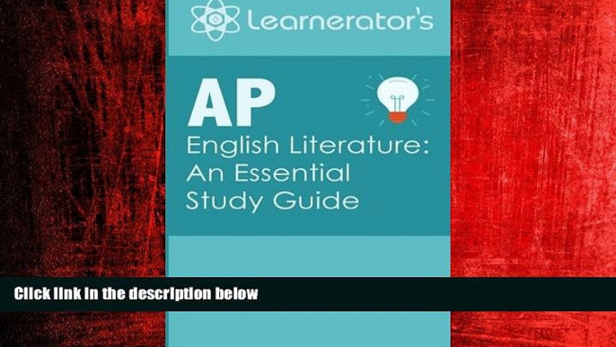 READ book  AP English Literature: An Essential Study Guide (AP Prep Books)  FREE BOOOK ONLINE