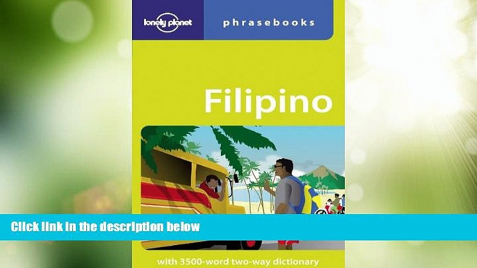 Big Sales  Filipino (Tagalog): Lonely Planet Phrasebook  Premium Ebooks Best Seller in USA