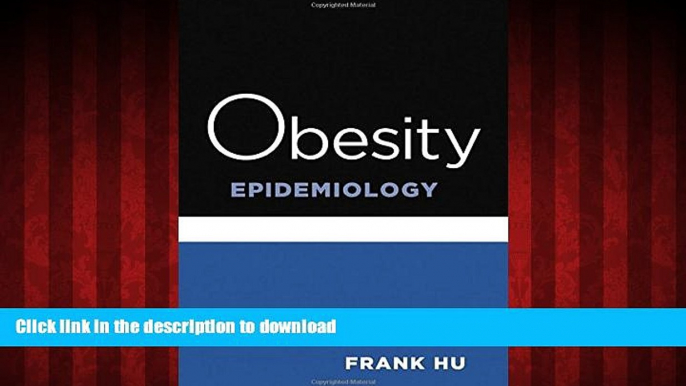 Buy books  Obesity Epidemiology online