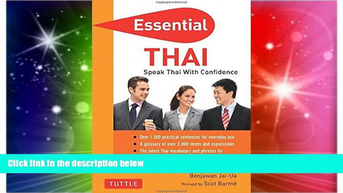 Must Have  Essential Thai: Speak Thai With Confidence! (Thai Phrasebook   Dictionary) (Essential