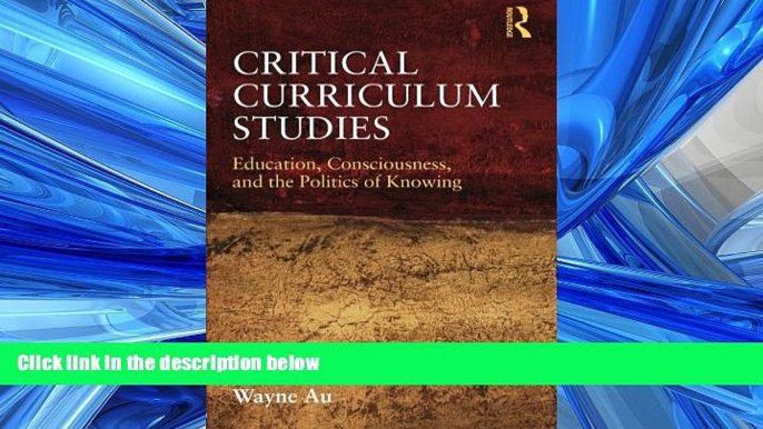 PDF Critical Curriculum Studies: Education, Consciousness, and the Politics of Knowing (Critical