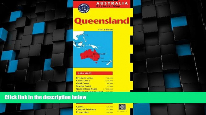Deals in Books  Queensland Travel Map First Edition (Australia Regional Maps)  Premium Ebooks