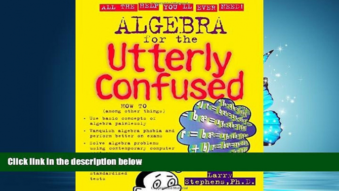 Read Algebra for the Utterly Confused (Utterly Confused Series) FreeOnline