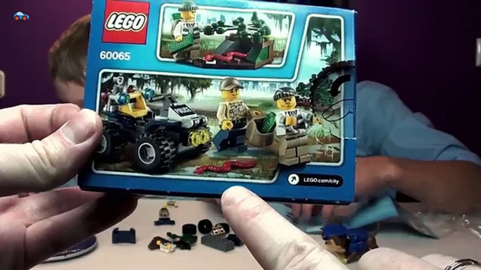 Конструктор Лего Сити Полиция Lego City Police. Распаковка лего машины патрульный вездеход. Катронка