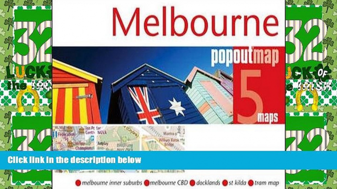 Big Deals  Melbourne PopOut Map (PopOut Maps)  Best Seller Books Most Wanted