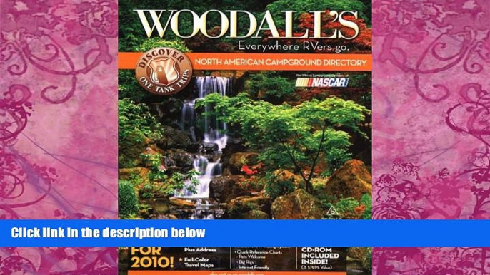 Books to Read  Woodall s North American Campground Directory with CD, 2010 (Good Sam RV Travel