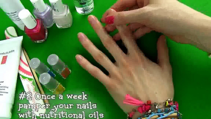 My Nail Care Routine! 16 Tips to Healthy Beautiful Strong Long Nails & How To Manicure