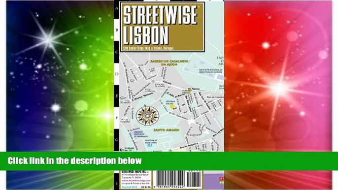 Ebook Best Deals  Streetwise Lisbon Map - Laminated City Center Street Map of Lisbon, Portugal