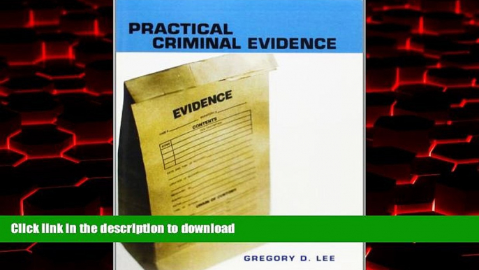 Buy books  Practical Criminal Evidence online