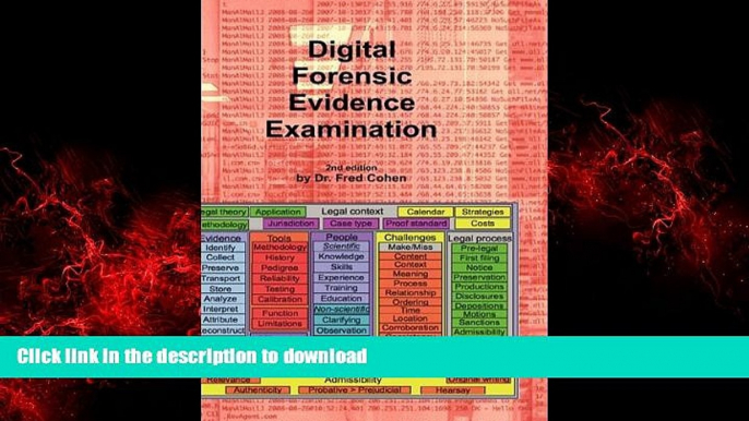 Buy books  Digital Forensic Evidence Examination - 2nd Ed.