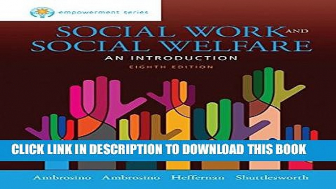 Read Now Empowerment Series: Social Work and Social Welfare Download Book