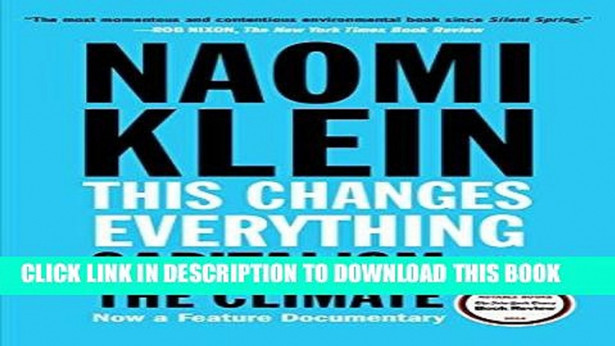 [FREE] EBOOK This Changes Everything: Capitalism vs. The Climate ONLINE COLLECTION