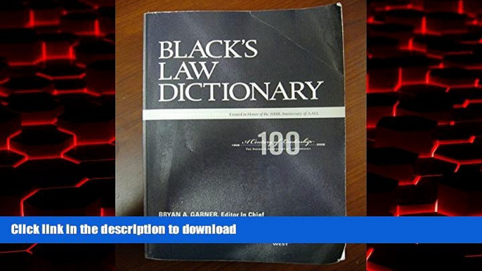 Read book  Blacks Law Dictionary Abridged Version 8th ed