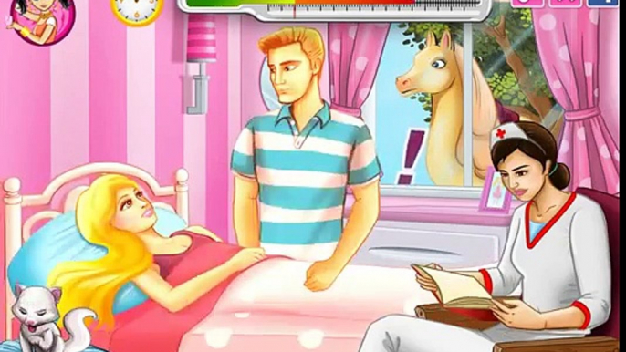 Beautiful lovely Barbie and Ken kiss, Barbie Healing Kiss - Games For girls