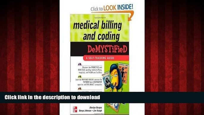 Best books  Medical Billing   Coding Demystified [Paperback] online for ipad