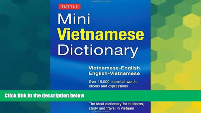 Must Have  Tuttle Mini Vietnamese Dictionary: Vietnamese-English/English-Vietnamese Dictionary