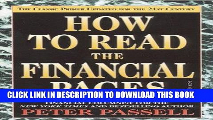 [PDF] How to Read The Financial Pages Full Online