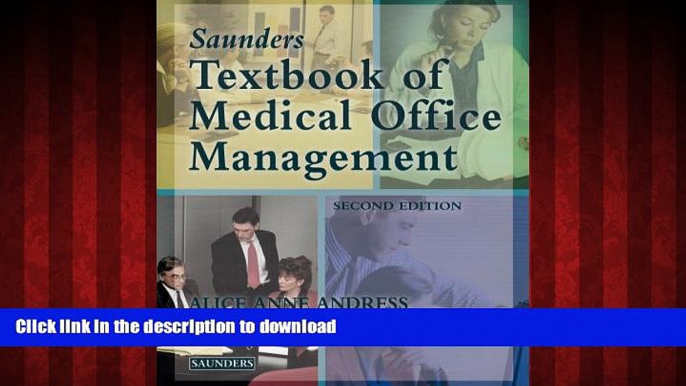 Read book  Saunders  Textbook of Medical Office Management, 2e online for ipad