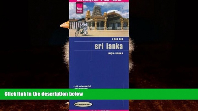 Big Deals  Sri Lanka (Ceylon) 1:500 000 Travel Map, waterproof, GPS-compatible, REISE  Full Ebooks